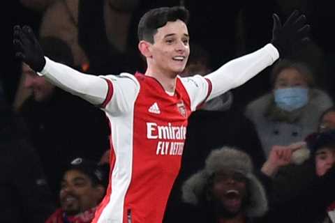 Arsenal fans brand Charlie Patino ‘the future’ after 18-year-old debutant scores with his first..