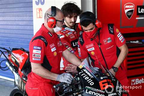 2022 Ducati MotoGP bike “ready to ride” after first test – Bagnaia