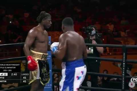 ‘He doesn’t know where he is’ – Watch Luis Ortiz brutally knock out Charles Martin after being..