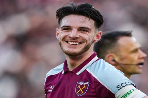 Chelsea and Liverpool ahead of Man Utd in £100m Declan Rice transfer race from West Ham, claims..