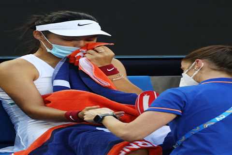 Emma Raducanu loses first Grand Slam match as painful blisters wreck British star’s Australian Open ..