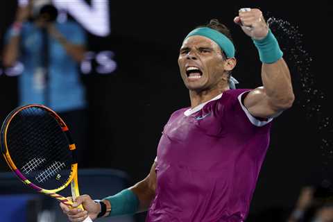 Rafa Nadal wins record 21st Grand Slam by storming from two sets down against Medvedev in epic..