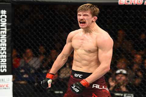 Arnold Allen confident statement-making victory over Dan Hooker at UFC London will ‘definitely’ put ..