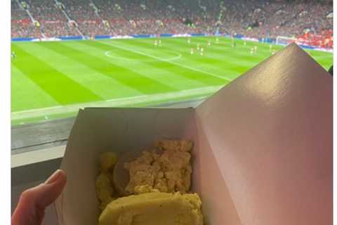 Worst football club fan food revealed as Man Utd serves up scrambled egg with mashed potato