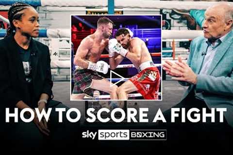 How To Score A Boxing Fight  With a BBBoC Judge & Natasha Jonas