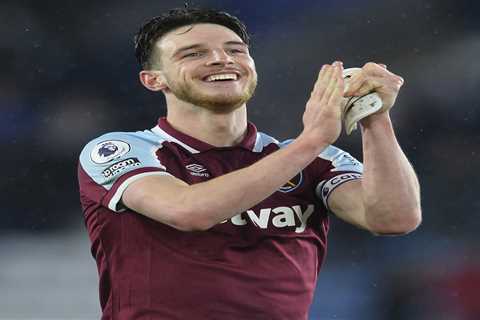 Man Utd set to be joined by Real Madrid in Declan Rice transfer race with Carlo Ancelotti huge fan..