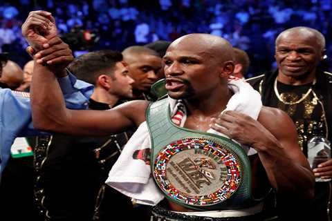Floyd Mayweather claims his 50-0 unbeaten record will NEVER be beaten but still wants someone to..