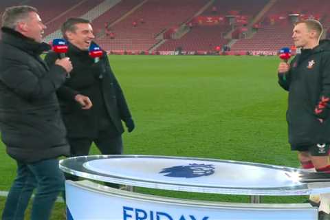 Gary Neville and Jamie Carragher left in stitches by James Ward-Prowse impressions of Sky Sports..