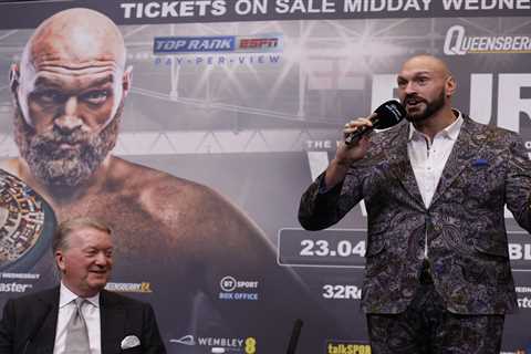 ‘I could be me chinned’ – Tyson Fury details two areas Dillian Whyte could KO him from ahead of..