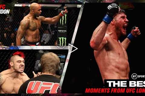 Best UFC London moments!  Huge KOs, big upsets and incredible comebacks!