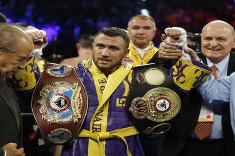 Lomachenko’s team ‘trying to withdraw him from Ukraine front line so he can fight for titles back..