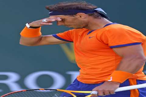 Rafa Nadal suffers breathing problems and leaves court dizzy in first defeat of season to Taylor..