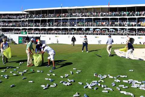Beer-throwing at Phoenix Open needs 'to be addressed', says Tour commish