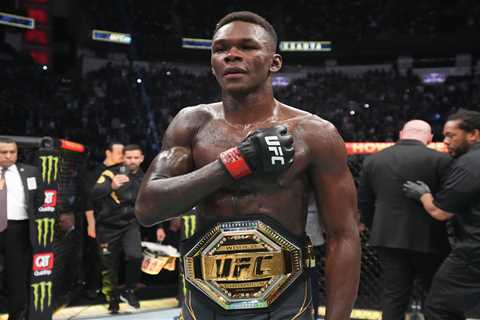 Israel Adesanya ‘briefly contemplated’ robbing corner store because he was so broke in 2013 before..