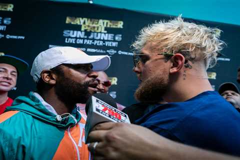 ‘He wouldn’t fight me’ – Jake Paul calls out Floyd Mayweather and mocks boxing legend’s hair after..