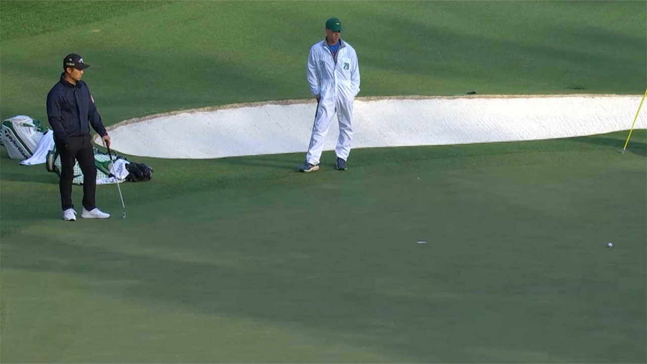 'Oh no, no, that's gone': A treacherous pin led to a Kevin Na 5-putt at the Masters
