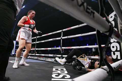 Savannah Marshall punches her way to undisputed title fight sending a brutal message to ringside..