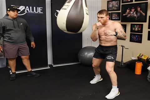 Canelo Alvarez’s hulking body transformation could be down to ‘Whoppers with special sauce’..