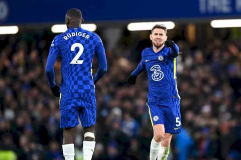 Jorginho admits ‘everyone at the club will miss’ Antonio Rudiger ahead of Chelsea transfer exit