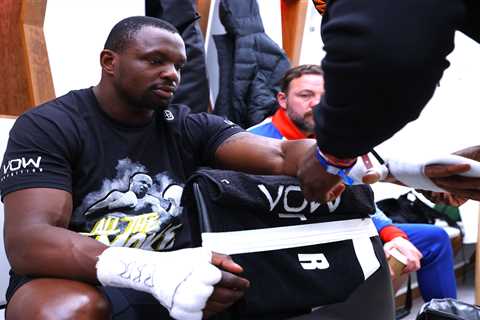 ‘He had wrong mindset’ – Eddie Hearn claims Dillian Whyte no longer a ‘bad motherf****r’ after..