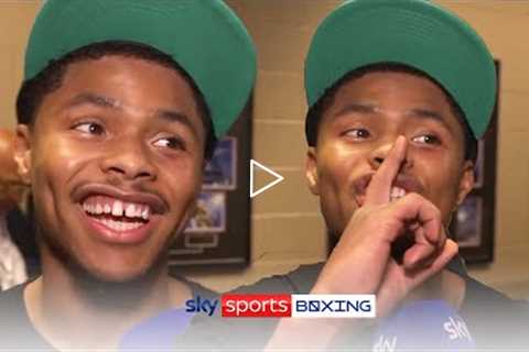 I'm a SUPERSTAR! ✨ Shakur Stevenson on silencing critics with a showpiece win over Oscar Valdez