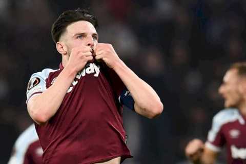 Declan Rice going nowhere as West Ham schedule when next talks over contract will be