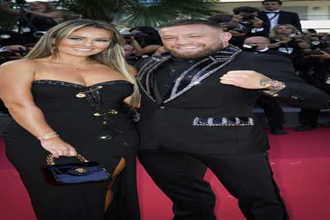 Conor McGregor heads out for bike ride as he and stunning Dee Devlin glam up on red carpet at..