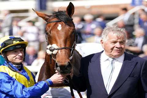 Legendary trainer Sir Michael Stoute back in the big time with Epsom Derby favourite Desert Crown