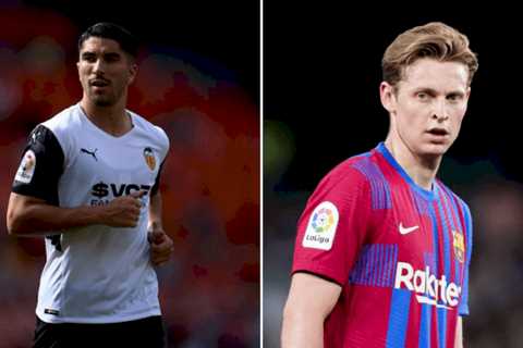 Man Utd handed transfer boost as Carlos Soler agrees to join Barcelona as Frenkie de Jong..