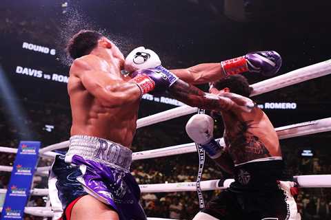 Gervonta Davis wrecks Rolando Romero with devastating left hand in last fight under contract with..