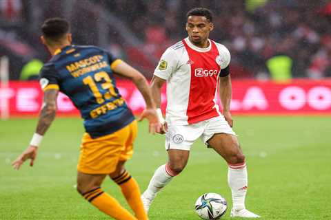 Man Utd ‘begin talks’ with Ajax star Jurrien Timber over summer transfer with Erik ten Hag looking..