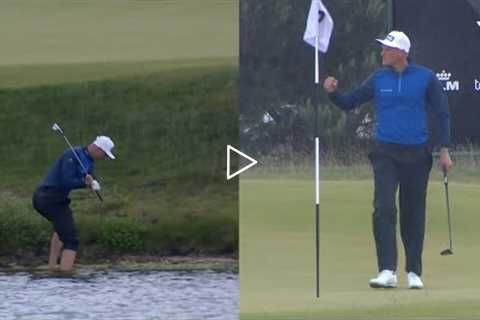 The Most AMAZING Golf Shot This YEAR! | 2022 Dutch Open