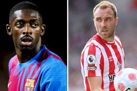 Transfer news LIVE: Man Utd’s Eriksen move, Dembele to Chelsea update, Sterling’s showdown