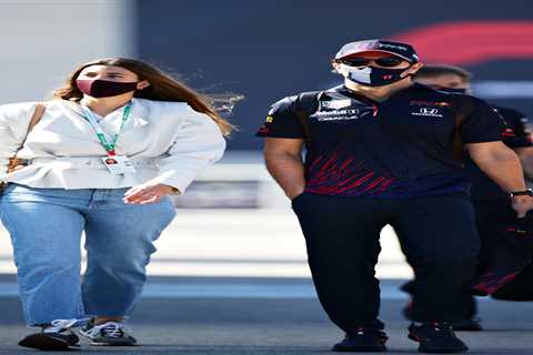 F1 star Sergio Perez issues grovelling apology to wife after being filmed dancing with mystery..