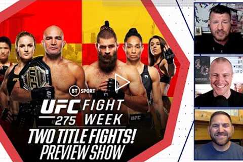 Fight Week: UFC 275 Preview Show  Teixeira v Prochazka, Shevchenko v Santos, Zhang v Jedrzejczyk