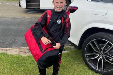 Wayne Rooney’s son Kai, 12, finishes season for Man Utd academy with outrageous goals and assists..