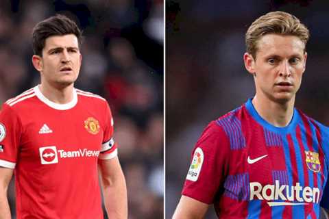 Manchester United reject Barcelona’s attempts to include Harry Maguire in swap deal for Frenkie de..