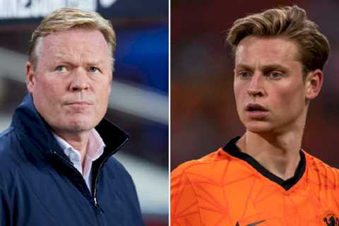 Ronald Koeman reveals what Frenkie de Jong has told him about Man Utd transfer