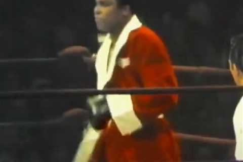 Iconic red robe worn by Muhammad Ali before classic ‘fight of century’ with Joe Frazier set to sell ..