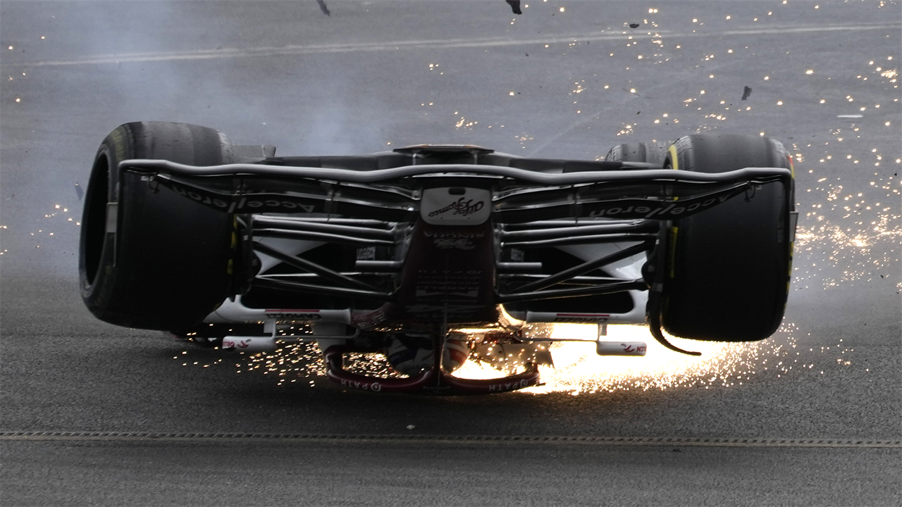 ‘A king’ – George Russell hailed a hero for leaping from car to help stricken Zhou Guanyu after horror British GP crash