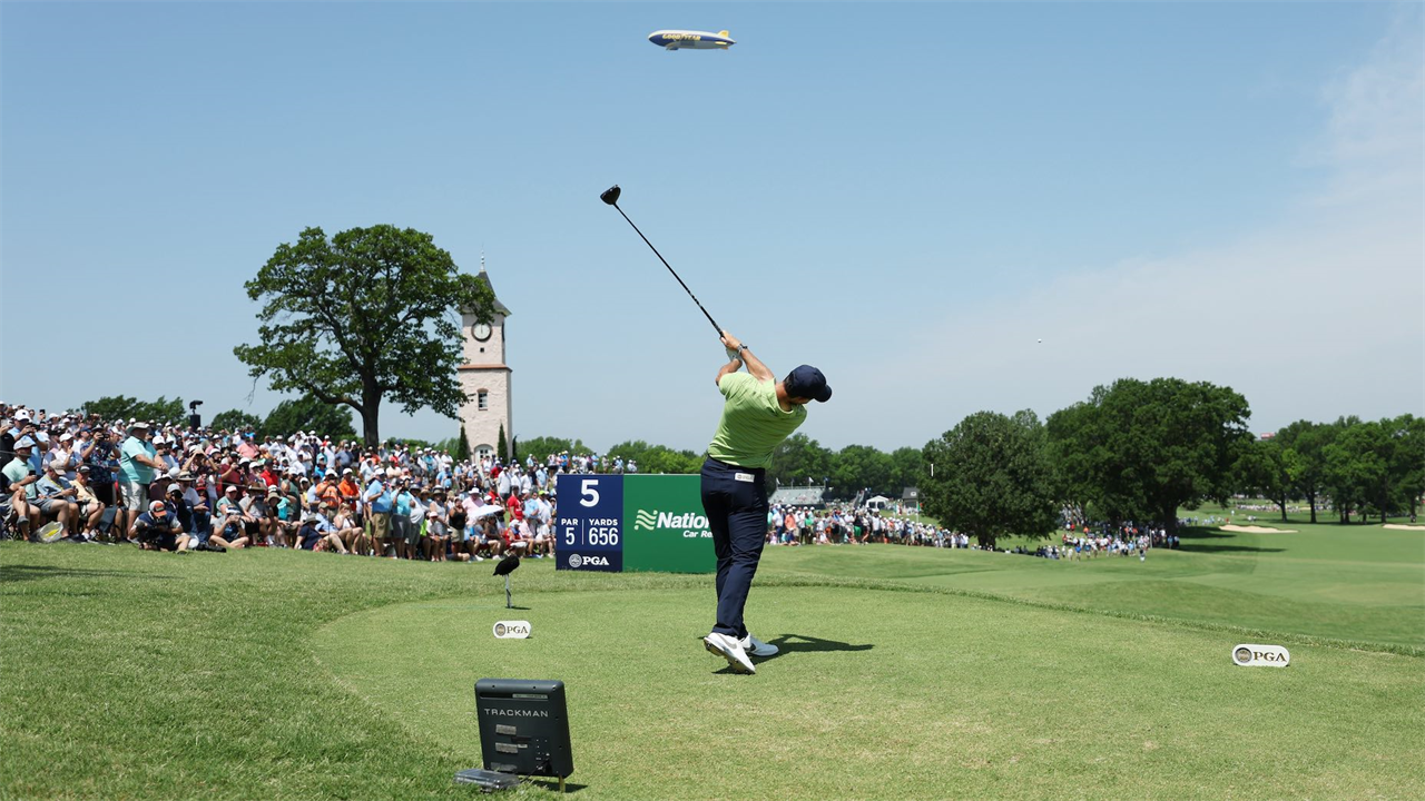 How Rory McIlroy broke Southern Hills' 665-yard monster hole with one swing