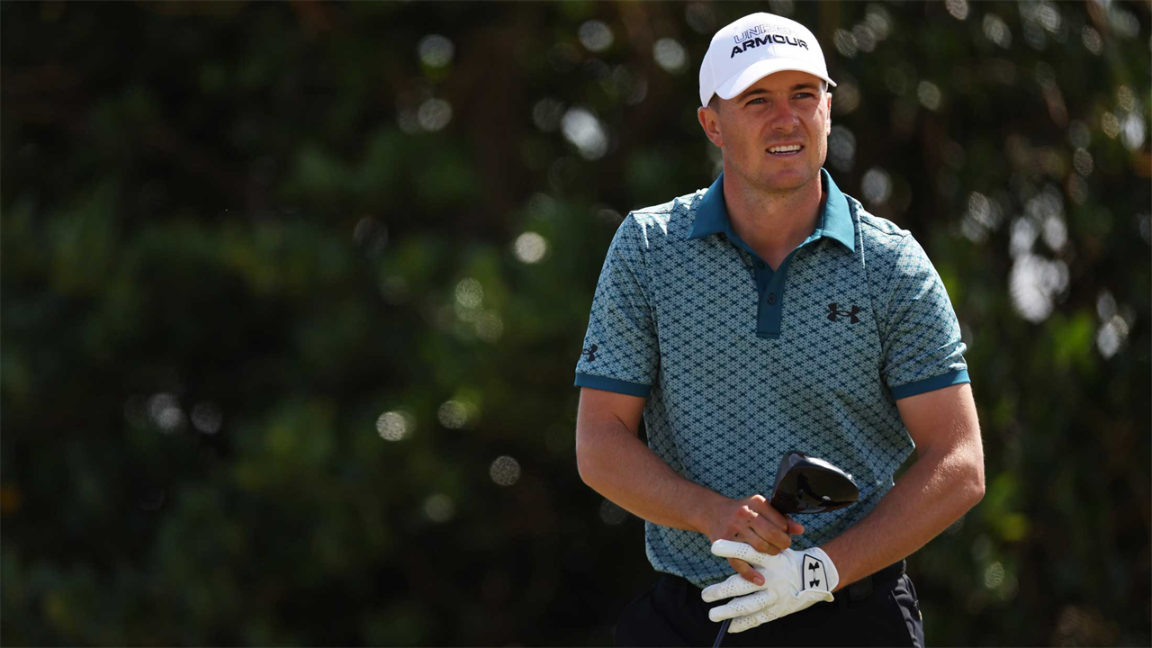 Jordan Spieth saved his best stuff Saturday for *after* his round