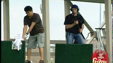 Golf Shooting Range Prank