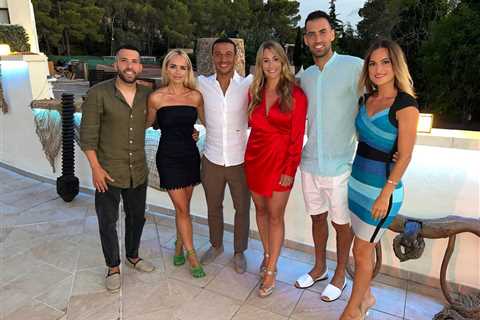 Fans all ask the same thing after Sergio Busquets’ holiday snap with Barca pals and Wags goes viral ..