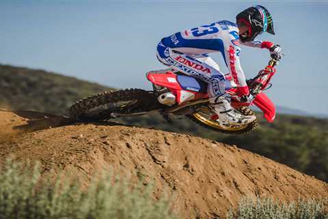 Honda Marks 50 Years of Motocross With Its 2023 CRF450R