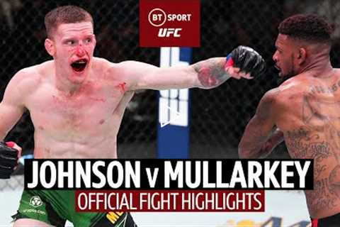 FIGHT OF THE NIGHT! Michael Johnson & Jamie Mullarkey went to war!  UFC Official Fight..