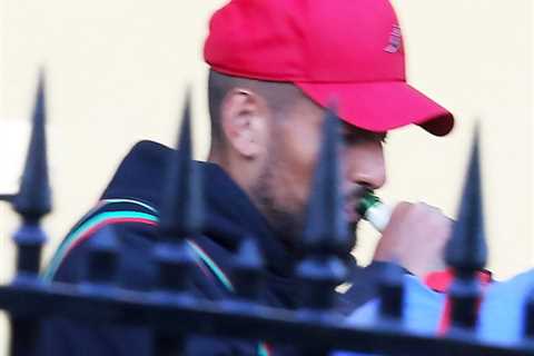 Inside Nick Kyrgios post Wimbledon party with tequila shots at nightclub alongside stunning..