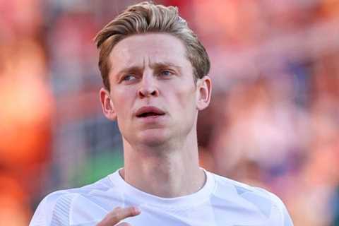 Frenkie de Jong looks set to be stripped of Barcelona shirt number as Man Utd circle