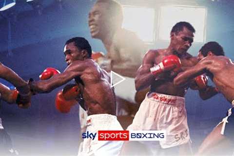 World Champ with 6 seconds left! 😲 'Sugar' Ray Leonard's crowning moment against Wilfred Benitez..