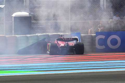 Charles Leclerc in 100mph crash as Ferrari driver suffers hammer blow to F1 title hopes at French..